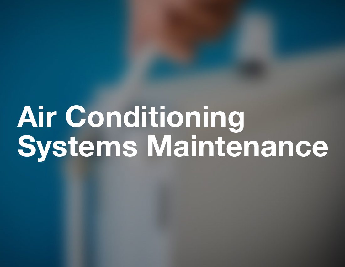 Airr conditioning systems maintenance header