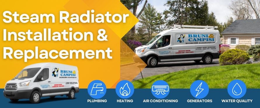 Steam Radiator Install Steam Boiler & Radiator Repair Elmsford NY | Bruni & Campisi